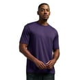 thumbnail image 1 of Expert Brand USA-Made Men's DriMax™ Athletic Crewneck T-Shirt, Purple, S, 1 of 6