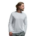thumbnail image 1 of Expert Brand USA-Made Men's DriMax™ Athletic Long Sleeve, White, L, 1 of 6