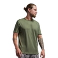 thumbnail image 1 of Expert Brand USA-Made Men's Oxymesh™ Athletic Crewneck T-Shirt, Military Green, XXL, 1 of 6