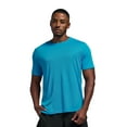 thumbnail image 1 of Expert Brand USA-Made Men's Oxymesh™ Athletic Crewneck T-Shirt, Turquoise, XS, 1 of 6