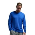 thumbnail image 1 of Expert Brand USA-Made Men's Oxymesh™ Athletic Long Sleeve Shirt, Royal Blue, 3XL, 1 of 6