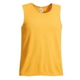 thumbnail image 1 of Expert Brand USA-Made Men's Oxymesh™ Athletic Sleeveless T-Shirt, Gold, Medium, 1 of 3
