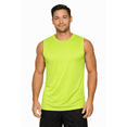 thumbnail image 1 of Expert Brand USA-Made Men's Oxymesh™ Athletic Sleeveless T-Shirt, Key Lime, Small, 1 of 7
