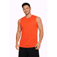 thumbnail image 1 of Expert Brand USA-Made Men's Oxymesh™ Athletic Sleeveless T-Shirt, Orange, XL, 1 of 7