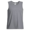 thumbnail image 1 of Expert Brand USA-Made Men's Oxymesh™ Athletic Sleeveless T-Shirt, Steel, 3XL, 1 of 3