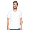 thumbnail image 1 of Expert Brand USA-Made Men's Oxymesh™ Athletic V Neck T-Shirt, White, Large, 1 of 4
