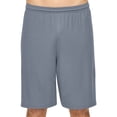 thumbnail image 1 of Expert Brand USA-Made Men's Oxymesh™ Training Athletic Shorts, Graphite, Small, 1 of 7