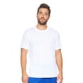 thumbnail image 1 of Expert Brand USA-Made Men's TriTec Activewear Crewneck T-shirt, White, Large, 1 of 5