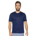 thumbnail image 1 of Expert Brand USA-Made Men's Natural-Feel Jersey Crewneck, Navy, XL, 1 of 5