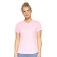 thumbnail image 1 of Expert Brand USA-Made Oxymesh Dry Fit Crewneck Athletic T-Shirt for Women, 1 of 5