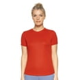 thumbnail image 1 of Expert Brand USA-Made Oxymesh Dry Fit Crewneck Athletic T-Shirt for Women, 1 of 5