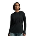 thumbnail image 1 of Expert Brand USA-Made Women's Siro Casual Hoodie, Black, XS, 1 of 6