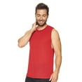 thumbnail image 1 of Expert Brand USA-Made Men's Siro Raw Edge Muscle Tee, Scarlet, 3XL, 1 of 5