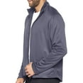 thumbnail image 1 of Expert Brand USA-Made Men's Sportsman Zip Jacket, Charcoal, XL, 1 of 6