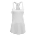 thumbnail image 1 of Expert Brand USA-Made Women's TriTec Performance Racerback Tank Top, White, Large, 1 of 4