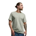 thumbnail image 1 of Expert Brand USA-Made Unisex Organic Cotton Crewneck T-Shirt, Sage, Small, 1 of 8