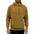 thumbnail image 1 of Expert Brand USA-Made Men's Vintage Style Cotton Hoodie Pullover, Vintage Camel, Medium, 1 of 6
