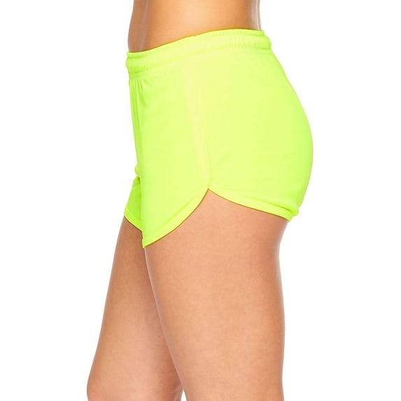 Expert Brand USA-Made Women's DriMax™ Athletic Cupid Shorts, Yellow, Medium