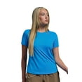 thumbnail image 1 of Expert Brand USA-Made Women's DriMax™ Athletic T-Shirt, Safety Blue, L, 1 of 6