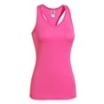 thumbnail image 1 of Expert Brand USA-Made Women's DriMax™ Athletic Tank Top, Hot Pink, M, 1 of 3