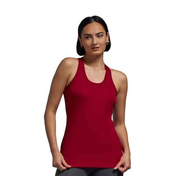 Expert Brand USA-Made Women's DriMax™ Athletic Tank Top, Red, 3XL