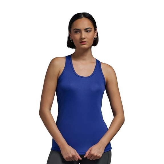 Expert Brand USA-Made Women's DriMax™ Athletic Tank Top, Royal Blue, Large