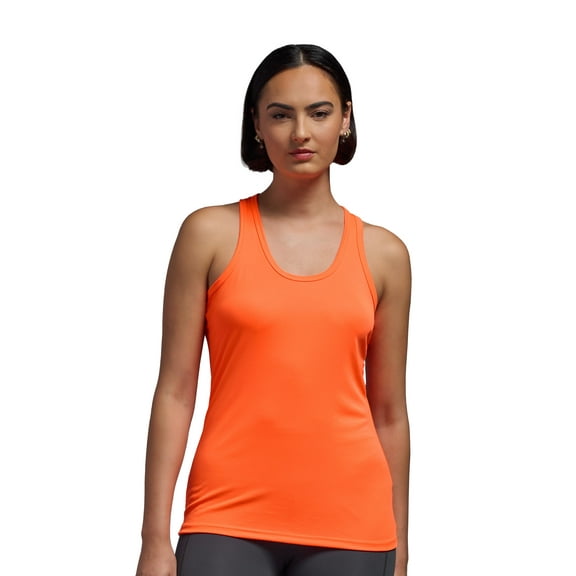 Expert Brand USA-Made Women's DriMax™ Athletic Tank Top, Safety Orange, XL