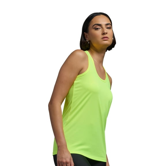Expert Brand USA-Made Women's DriMax™ Athletic Tank Top, Safety Yellow, XL