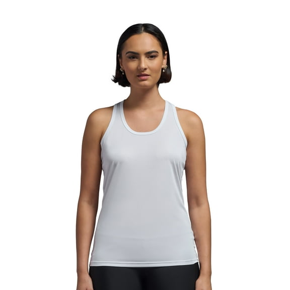 Expert Brand USA-Made Women's DriMax™ Athletic Tank Top, White, Medium