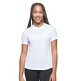 thumbnail image 1 of Expert Brand USA-Made Women's Oxymesh™ Athletic Crewneck T-Shirt , White, Small, 1 of 7