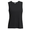 thumbnail image 1 of Expert Brand USA-Made Women's Oxymesh™ Athletic Sleeveless T-Shirt, Black, Medium, 1 of 2