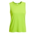 thumbnail image 1 of Expert Brand USA-Made Women's Oxymesh™ Athletic Sleeveless T-Shirt, Key Lime, Medium, 1 of 2