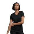 thumbnail image 1 of Expert Brand USA-Made Women's Oxymesh™ Athletic V Neck T-Shirt, Black, XL, 1 of 6