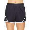 thumbnail image 1 of Expert Brand USA-Made Women's Oxymesh™ Fitness Athletic Shorts, Black, Small, 1 of 5
