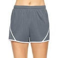 thumbnail image 1 of Expert Brand USA-Made Women's Oxymesh™ Fitness Athletic Shorts, Graphite, XL, 1 of 7