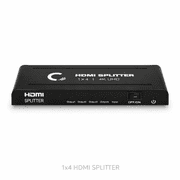 Expert Connect 1x4 HDMI Splitter, Analog to Digital Converter, New, HMASPDK104B