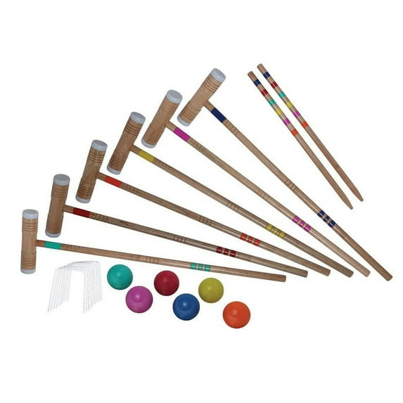 Expert Emerald Adjustable Croquet Set