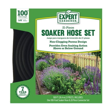 Expert Gardener 100 ft. 21 Piece Soaker Hose Kit