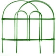 thumbnail image 1 of Expert Gardener 18in H x 8ft L Green Steel Folding Garden Fence, 1 of 4