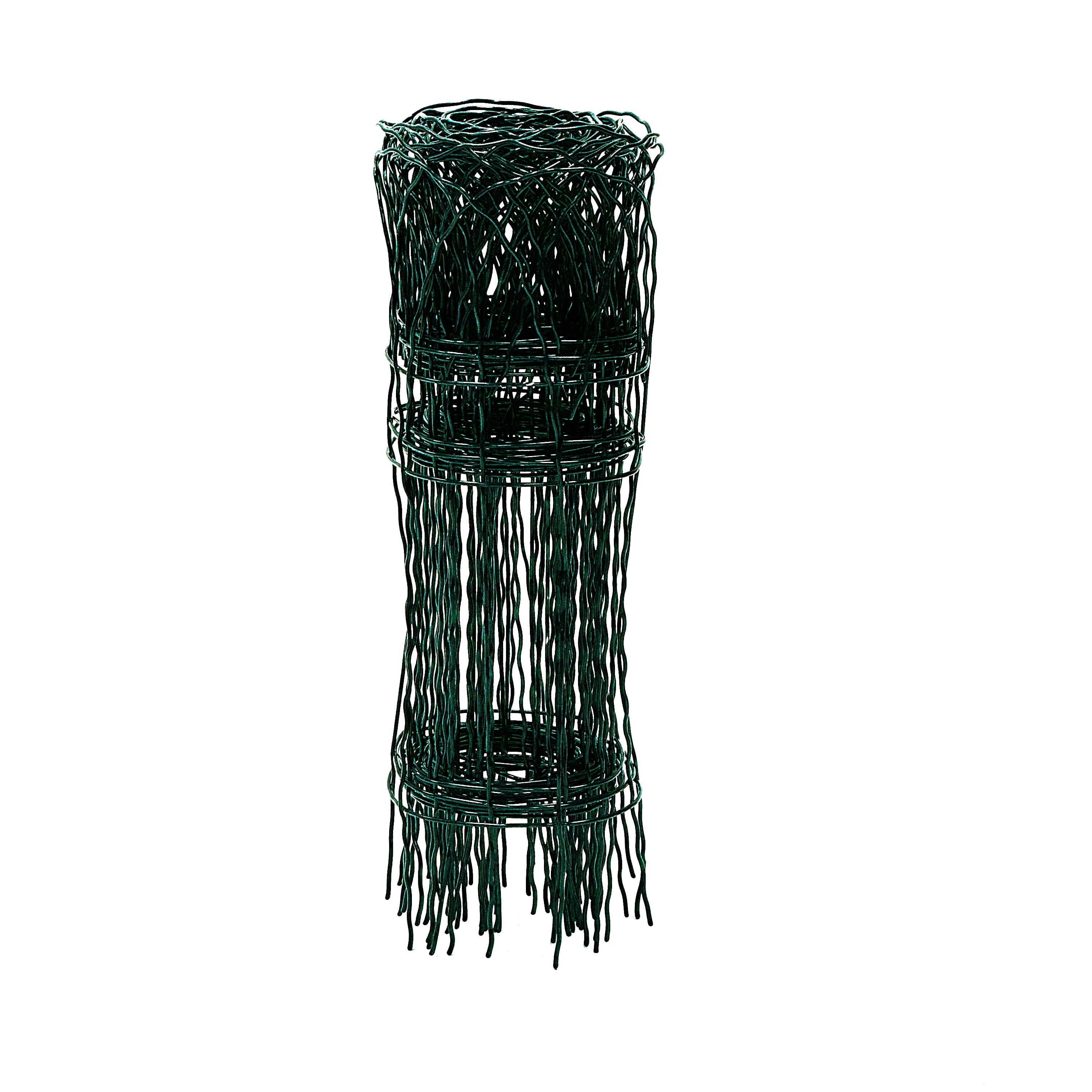 Expert Gardener 20ft Green Rolled Metal Fence