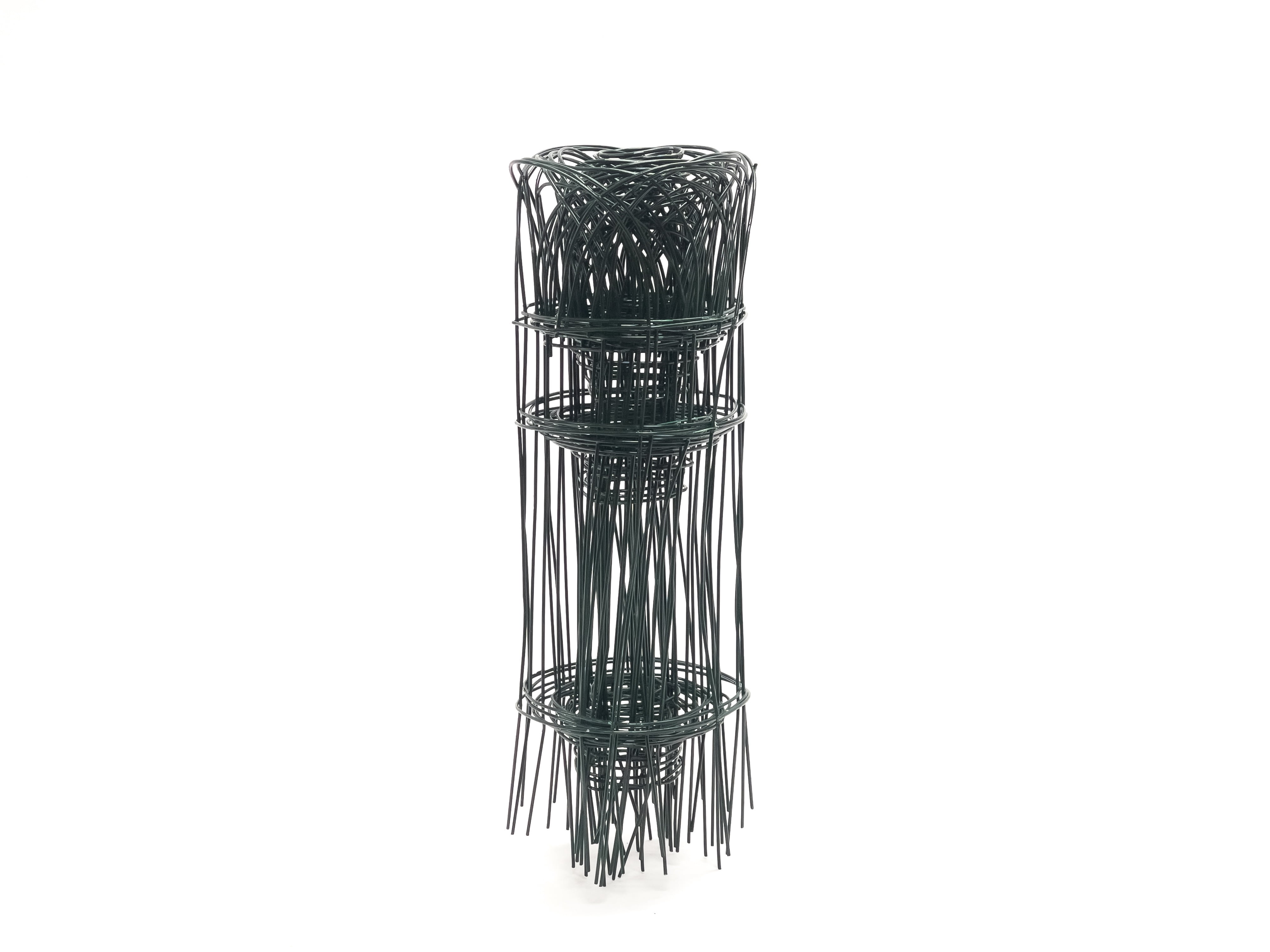 Expert Gardener 20ft Green Rolled Metal Fence