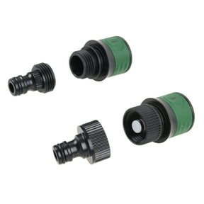 Expert Gardener 4PC Plastic Hose Quick Connect Set