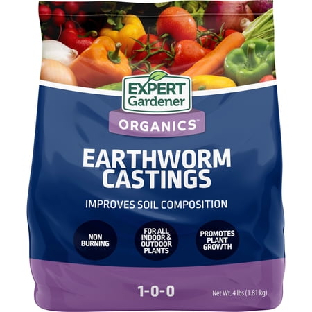 Expert Gardener 4lb Earth Worm Castings