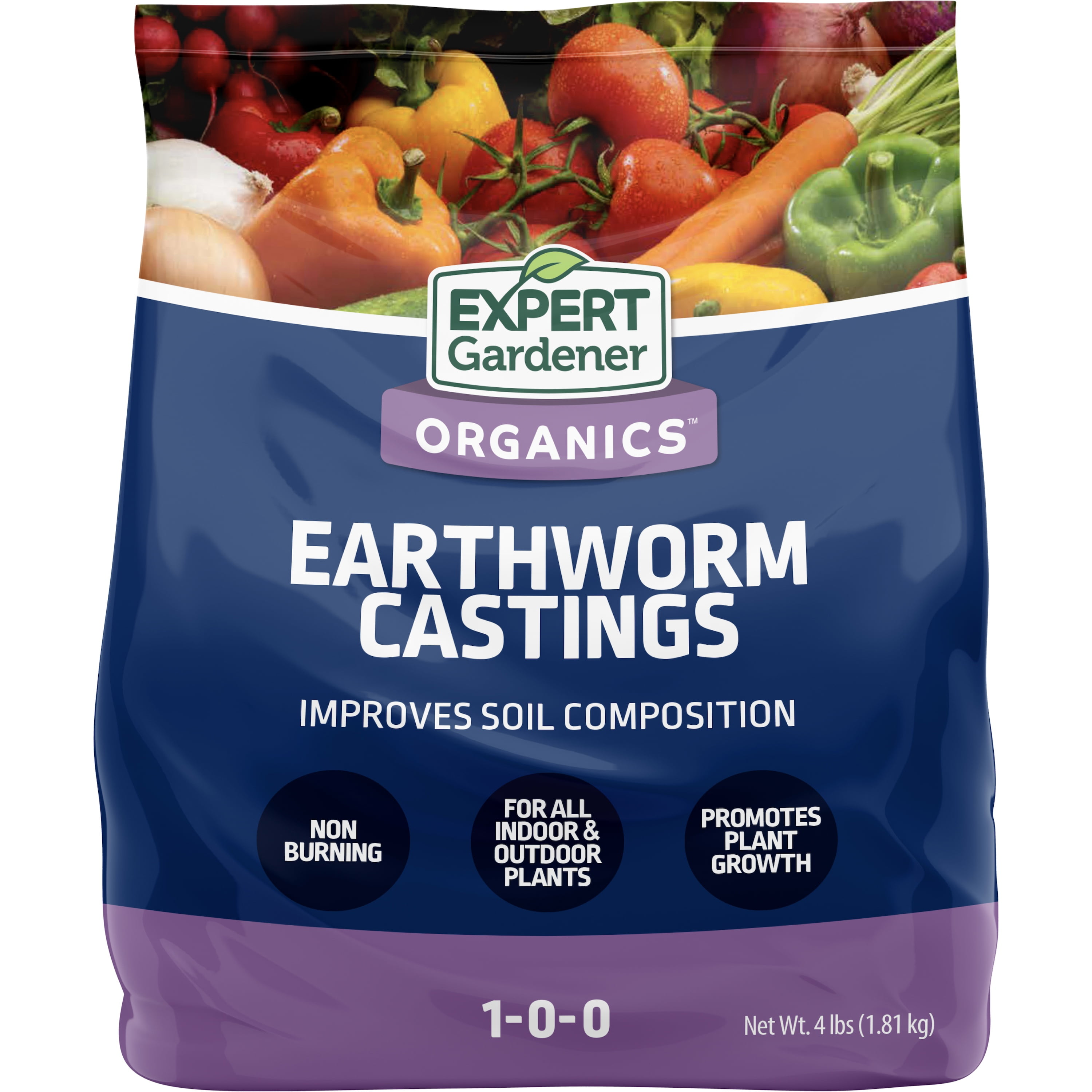 Expert Gardener 4lb Earthworm Castings Soil Conditioner For All expert-gardener-4lb-earthworm-castings-soil-conditioner-for-all