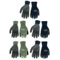 thumbnail interactive-video image 1 of Expert Gardener 5 Pair Nitrile Garden Gloves, Medium, 1 of 7