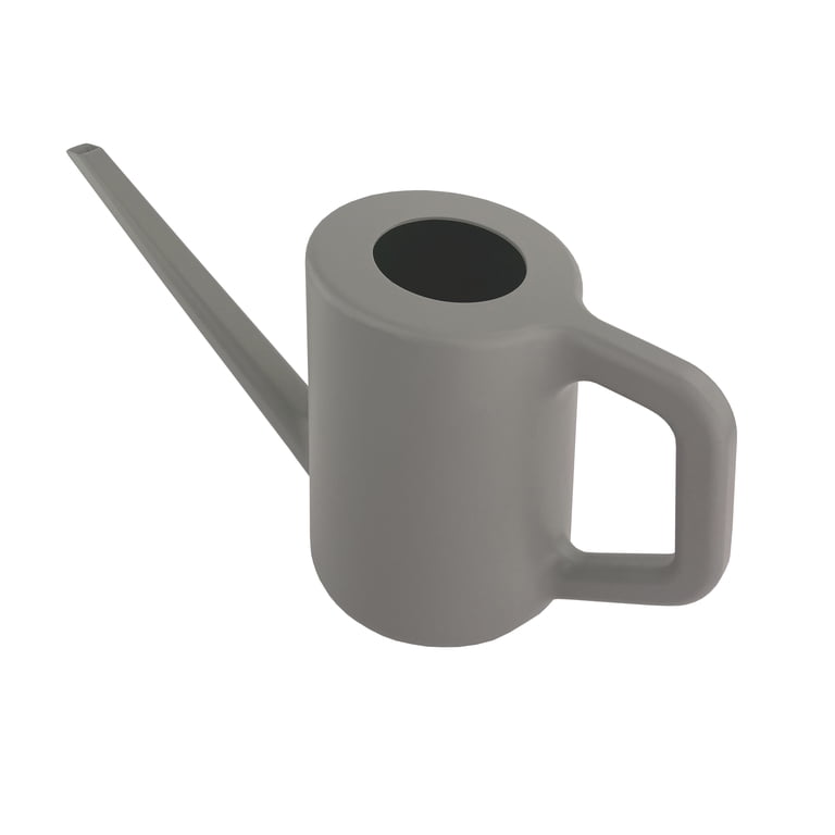Expert Gardener Watering Can Gray 56-Ounce Plastic Indoor Outdoor