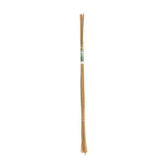 Expert Gardener Bamboo Plant Stakes, 5-Ft, Set of 12, Natural and Sustainable Garden Supports