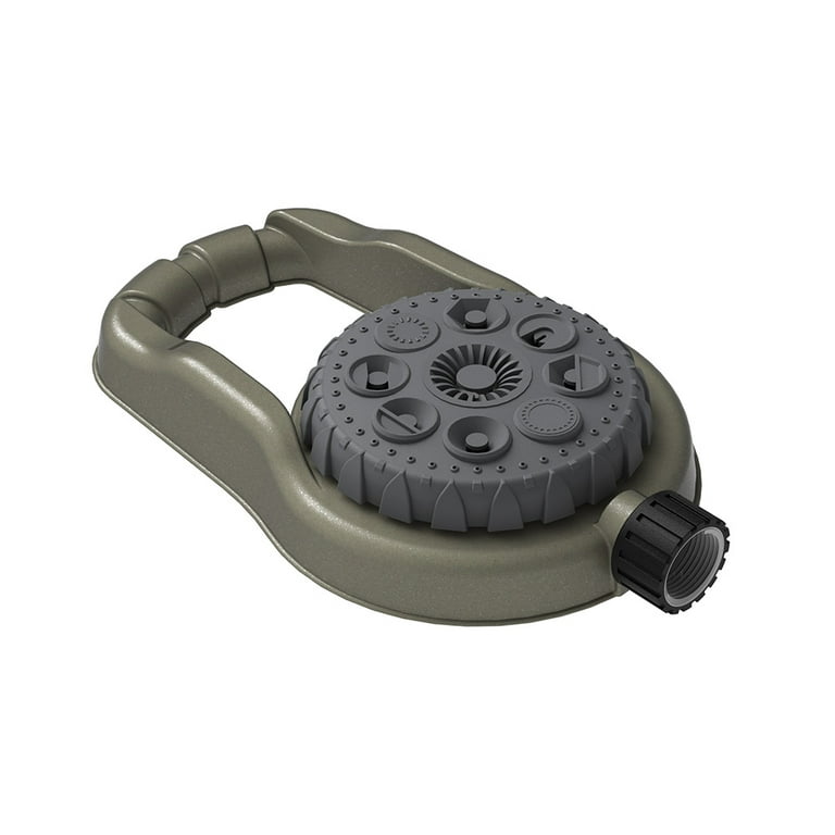 Expert Gardener 8-Pattern, Adjustable Area Sprinkler with Weighted