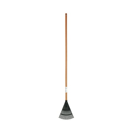 Expert Gardener 8-inch Wood & Poly Shrub Leaf Rake