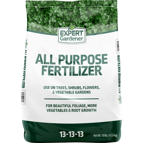 Expert Gardener All Purpose Plant Food Fertilizer, 13-13-13 Formula; 10 lb.